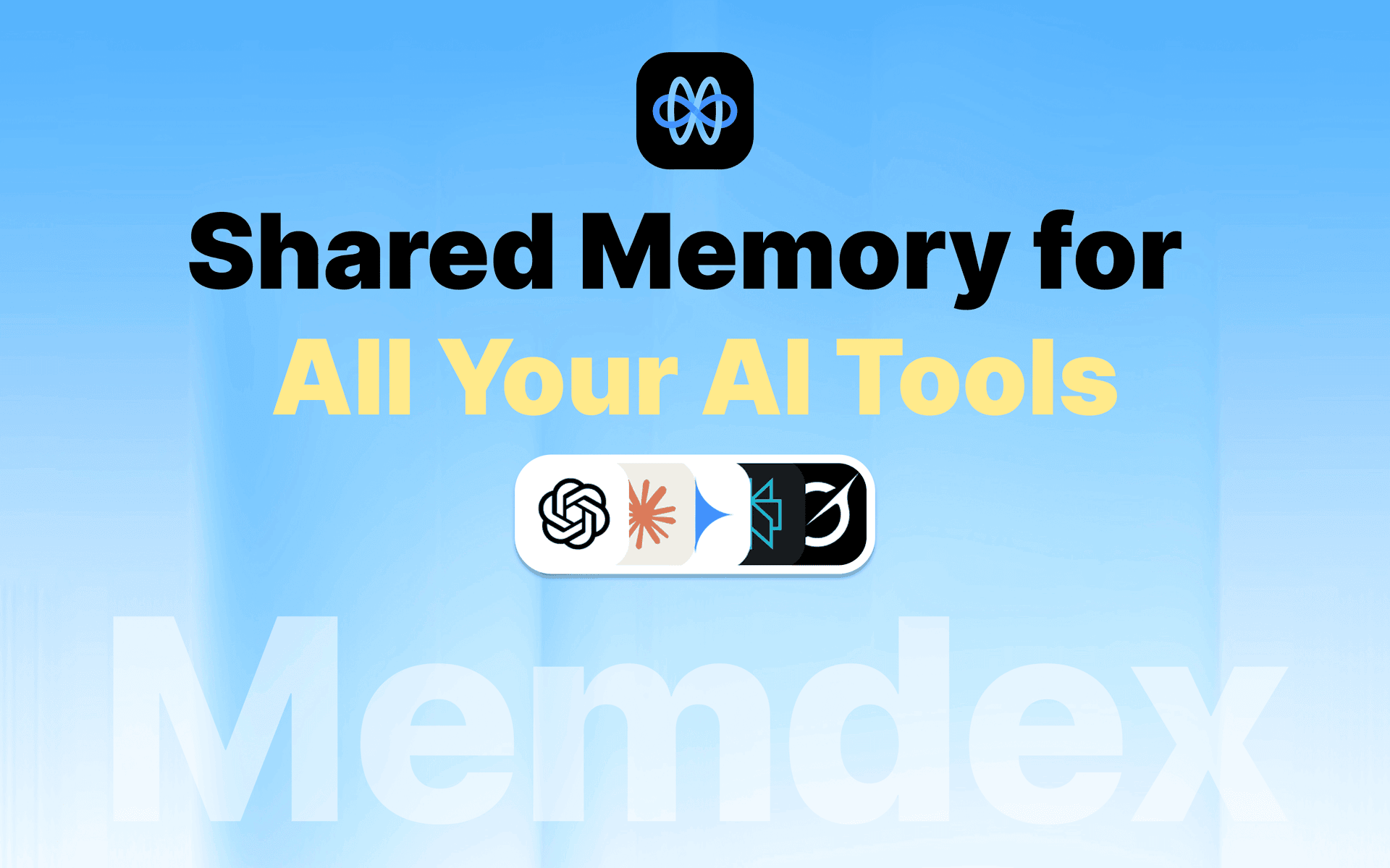 Memdex — shared memory layer across ChatGPT, Claude, Gemini, and every AI tool you use